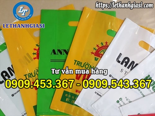 Túi nilon in logo chất lượng, giá tốt tại Lê Thanh