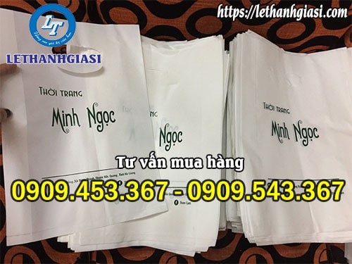 Túi nilon in logo chất lượng, giá tốt tại Lê Thanh